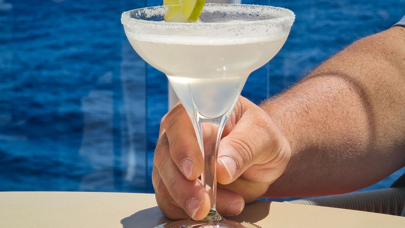 Le cocktail margarita, à la tequila