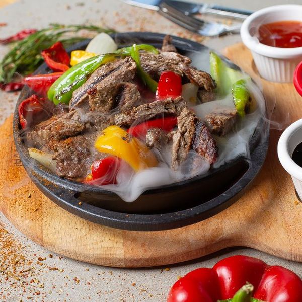 Fajitas viande