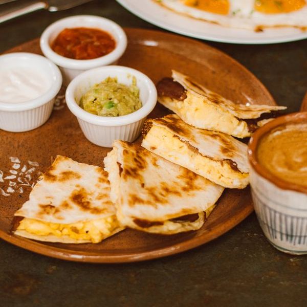 Quesadillas viande hachée & pepperoni